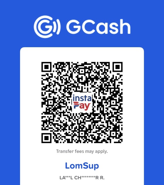 GCash InstaPay QR code, tap to enlarge